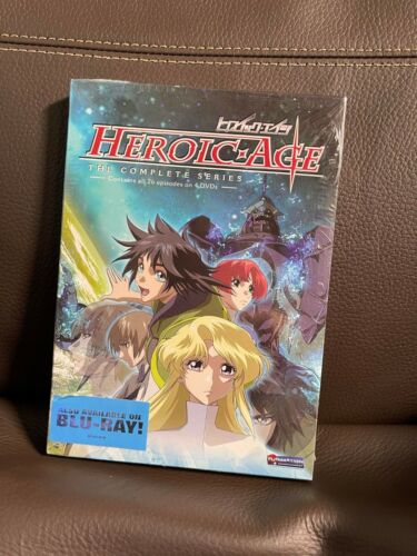 Heroic Age The Complete Series DVD 4-Disc Set S.A.V.E. Sci-Fi Anime