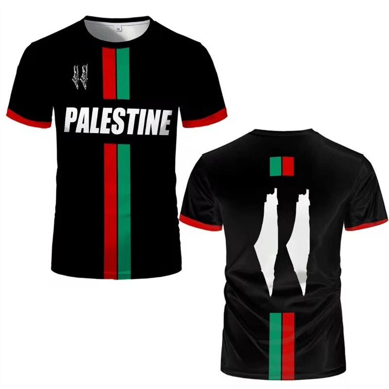 T-shirt Unisex "Libera Palestina" &ndash; Maglia Con Stampa &ndash; Disponibile Dalla S Alla 6XL