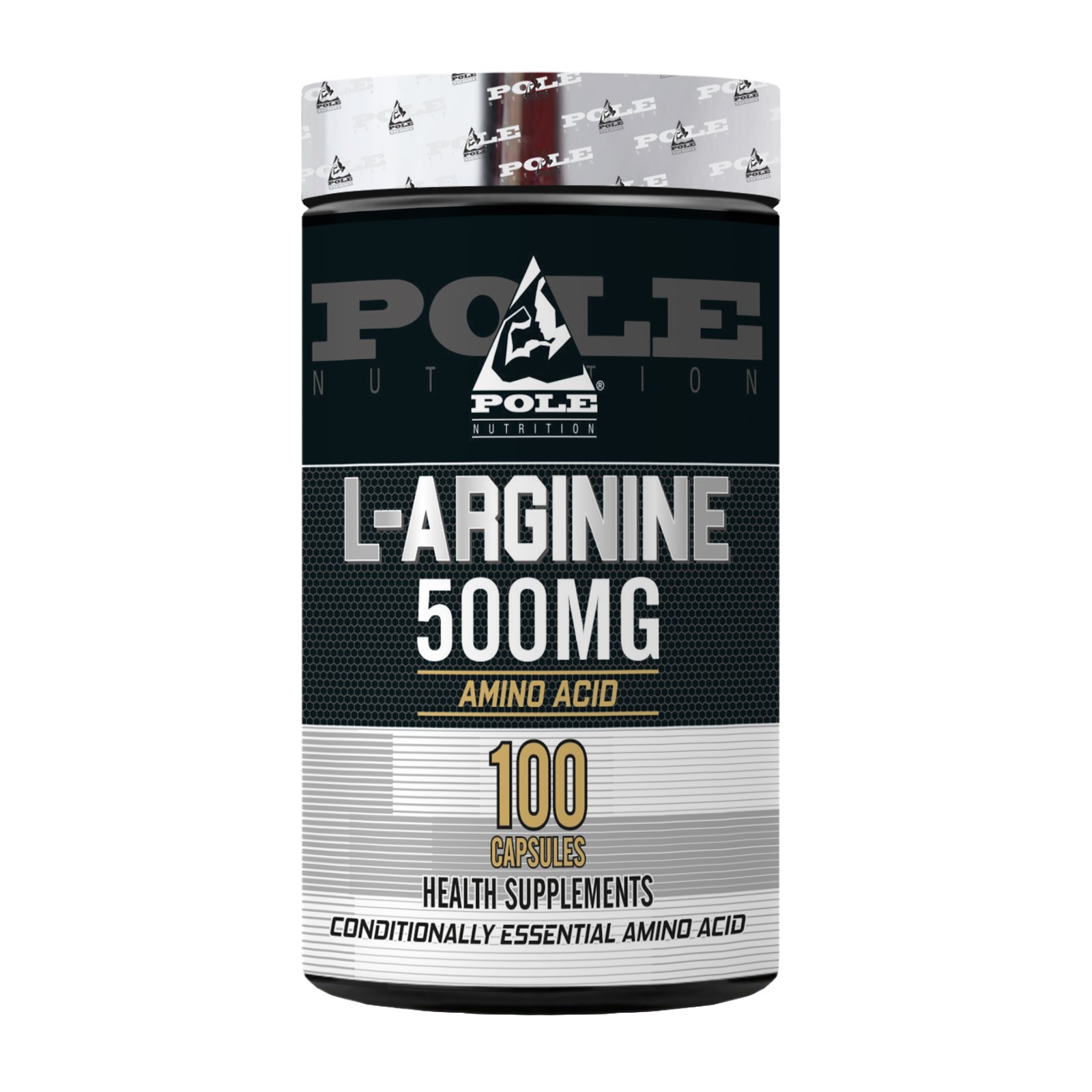 Pole Nutrition L-Arginine 500 Mg 100 Capsules