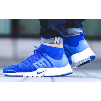 Nike Air Presto Ultra Flyknit Racer Blue Mens Running Shoes 835570-400