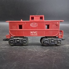  B Marx Vintage O Gauge NYC New York Central 18326 Brick Red Caboose USA