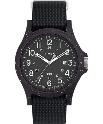 New TIMEX Reclaim Ocean 40mm Mineral Glass Quartz 40MM Watch TW2V81900