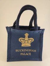 BUCKINGHAM PALACE Buckingham Palace Mini Tote Bag 8x8x5.5, Canvas England Queen 
