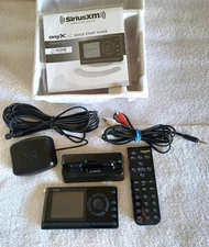 SiriusXM OnyX EZ Satellite Radio Model XEZ1H1 w/ Home Kit Missing Power Adapter