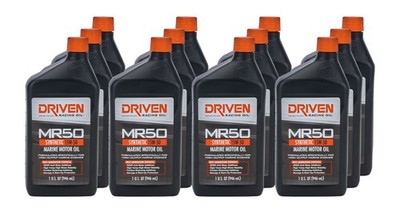 DRIVEN RACING OIL MR50 15w50 Marine Syn Oil Case 12 x 1 Quart- 02606-12