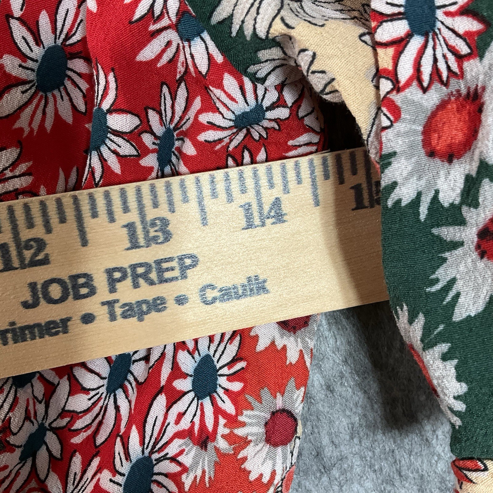 Zara Trafaluc Collection Dress Juniors Small Red Floral Patchwork Boho Festival*