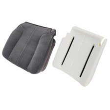 Cloth Dark Gray Driver Side Bottom Replacement Seat Cover Driver Side Foam