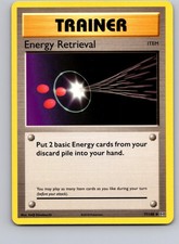 Energy Retrieval 77/108 Uncommon Evolutions Pokemon Moderately Played