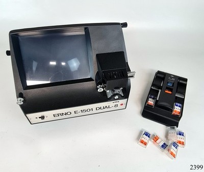 Artikelbeschreibung: Erno E-1501 Dual-8 Filmbetrachter & Agfa F8S Klebepresse