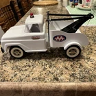 Vintage Tonka AA Wrecker Tow Truck, Pressed Steel Toy Vehicle, 1961
