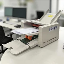 Floding paper machine Automatic Folding Machine Thickness Speed Adjustable 110V