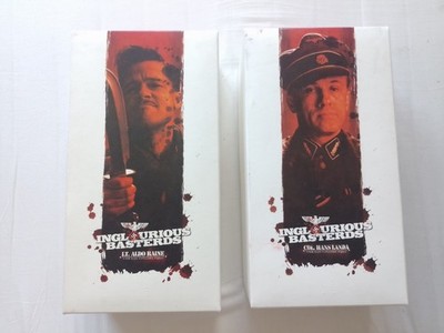 Hot Toys Inglourious Basterds Aldo Raine und Hans Landa Figuren