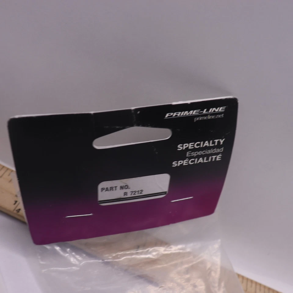 (Par) Kit de corredera de cajón Prime-Line blanco 19-3/4" orugas de acero R 7212 Foto 2 de 4