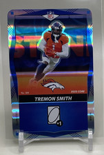 2025 Uno Elite NFL Core Edition Tremon Smith #164 Blue Foil Broncos