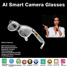 Camera glasses AI smart glasses with camera and Image and video translate