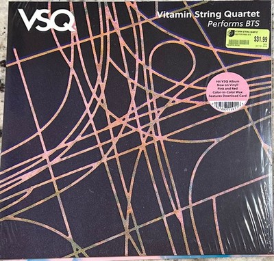 The Vitamin String Quartet - Vitamin String Quartet Performs BTS (LP) (Mint (M))