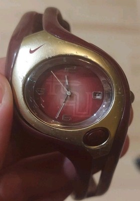Nike Watch FSU Florida State University Football Burgundy Parts Or