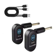 2.4GHz Wireless Audio System for Electric Guitar Bass Violin 30M Transmission