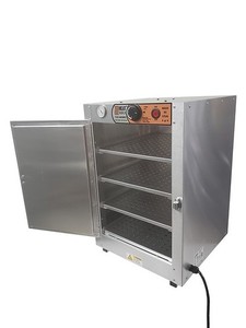 Heat Max Commercial Countertop Food Warmer Stainless Steel 4-Shelf