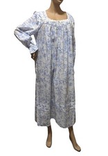 Eileen West nightgown XLarge 100 Cotton With Pockets