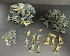 Vtg Army Men Toy Soldiers Lot of 150+/2" Mixed/Mini/Hand-painted/Marx Mine Flag