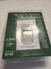 Hunter 27182 Ceiling Fan/Light Control 3-Spee...