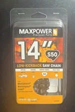 Maxpower low kickback saw chain 14" S50