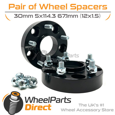 Spurverbreiterung zum Anschrauben (2) 5x114,3 67,1 30mm für Kia Stinger GT-S 18-22