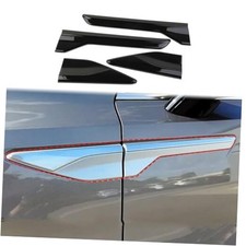 Side Body Emblem Cover Trims Accessories for 2024-2025 KIA Glossy Black