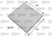 Valeo Filter, Innenraumluft 698769 FüR Volvo