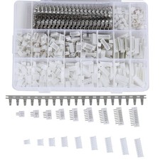 JST PH 2.0mm Connector Kit - 1550PCS Male Female 2-10 Pin Housing Adapter
