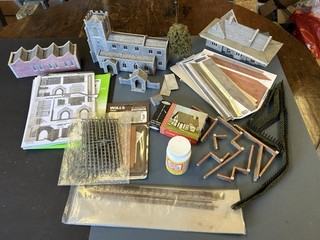 OO Gauge Job lot Metcalfe And Other Scenery Accessories