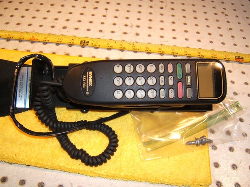 Mercedes 90-93 R129 SL inside front console US 1 Telephone with fold 1 Bracket - Bild 7 von 19