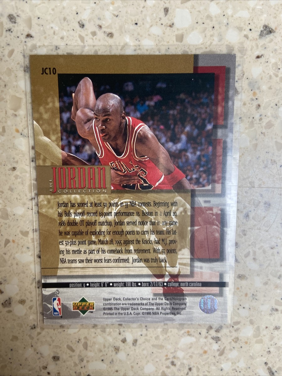 Michael Jordan Upper Deck Collectors Choice 50 Point Scoring Michael Jordan Upper Deck Collectors Choice 50 Point Scoring