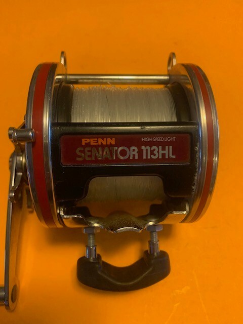 VINTAGE PENN SPECIAL SENATOR 113HL 4/0 FISHING REEL WITH THE