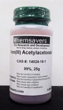 Iron(III) Acetylacetonate, 99%, 25g