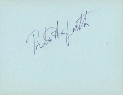 Vintage Rita Hayworth Autograph