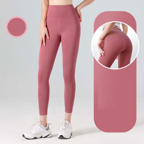 Women Gym Push Up Leggings High Waist Yoga Pants Fitness Workout Sports Trousers - Picture 22 of 26