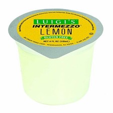 Luigis Intermezzo Lemon Cup, 4 Ounce - 72 per case.