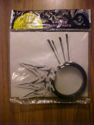 Nightmare Before Christmas 4 Party Arrow Hats, NRFP, Disney, Party Supplies