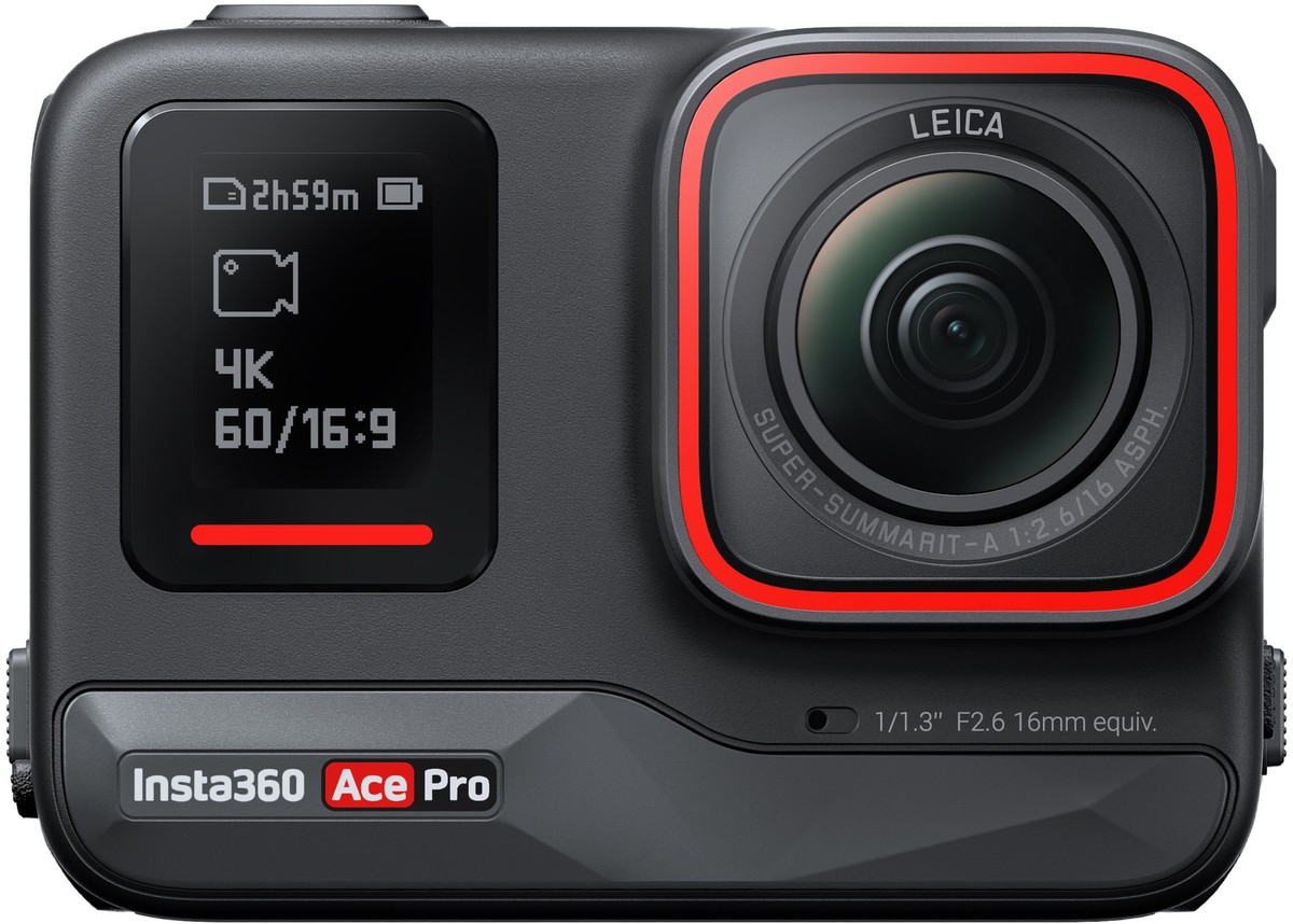 Insta360 - Ace Pro AI-Powered Waterproof Action Camera Black-95 Insta360 - Ace Pro AI-Powered Waterproof Action Camera Black-95