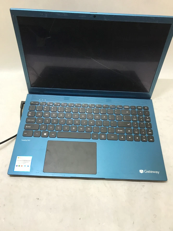 Gateway GWTN156-11BL 15" Intel Celeron 4GB RAM NO HDD/OS For Parts Cracked! - DW - Image 3 of 4