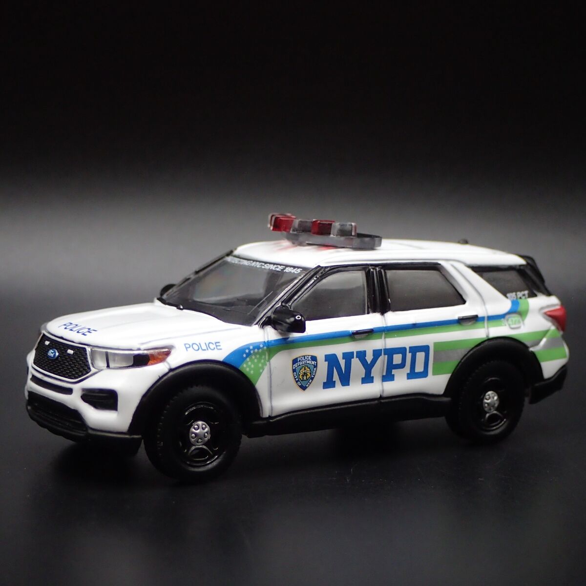 2023 FORD EXPLORER POLICE INTERCEPTOR UTILITY NYPD 1:64 2023 FORD EXPLORER POLICE INTERCEPTOR UTILITY NYPD 1:64
