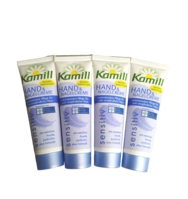 Kamill Hand & Nail creme sensitive 30ml ×4 (travel size, hand Cream)