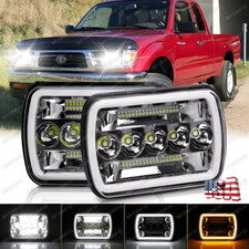 Pair For Toyota Pickup 82-95 Tacoma 95-97 5x7 7x6 Led Headlight Hilo Beam Drl Pair For Toyota Pickup 82-95 Tacoma 95-97 5x7 7x6 Led Headlight Hilo Beam Drl