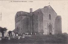 *53612 cpa 33 Talmont sur Gironde - L'Eglise