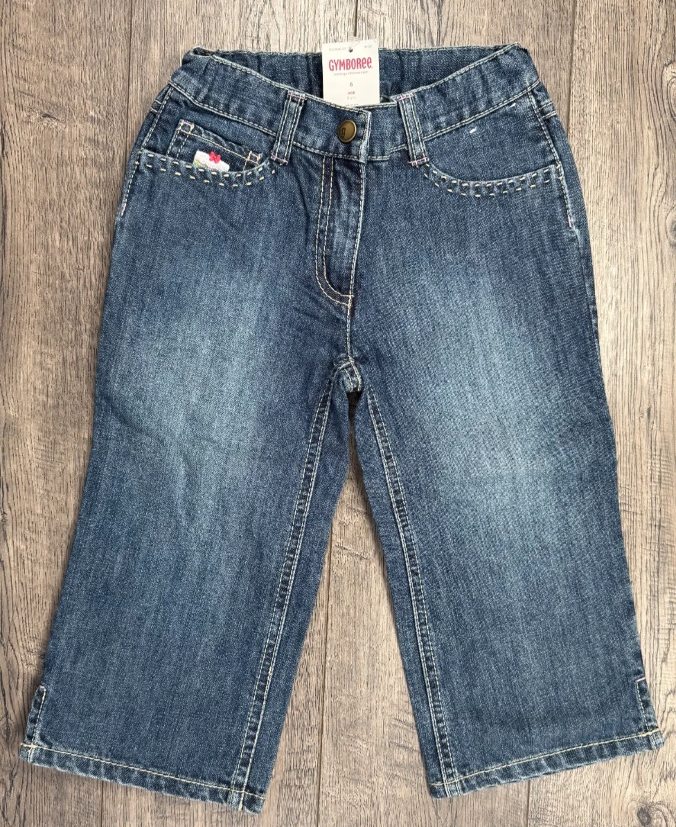 Capri Fille Gymboree Taille 7 - Violet - Coton Extensible Pour Printemps Été