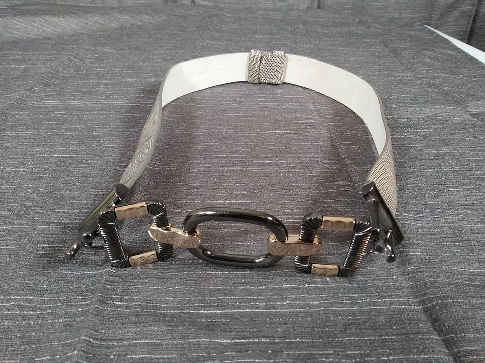 Cinturón Chicos 2 Mediano Mujer Cuero Estampado Animal Hebilla Marrón Foto 3 de 4