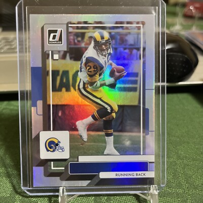 2022 Panini Donruss Eric Dickerson No Name SSP Variation Holo MINT Rams