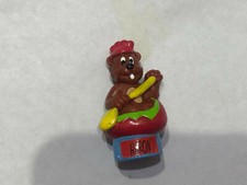 FIGURINE HURON INDIEN CANOE